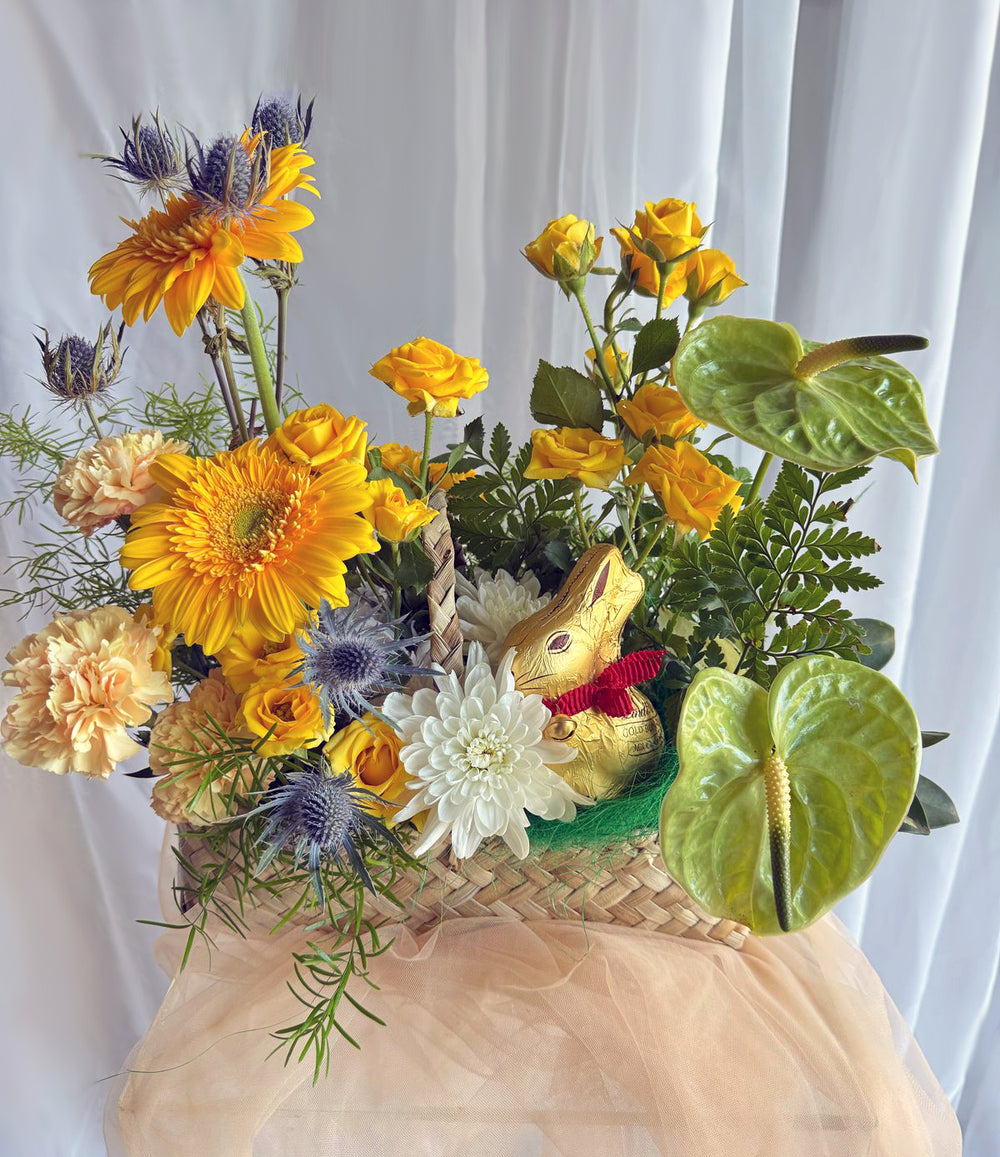 Flowers-Bouquet-Easter-Bunny-DodoMarket-delivery-Mauritius