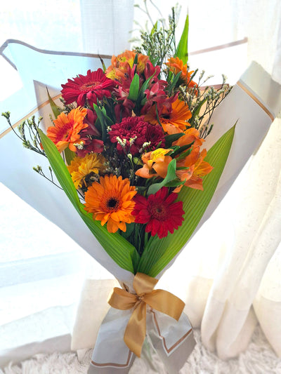 Fresh-Flower-bouquet-for-hamper-DodoMarket-delivery-Mauritius