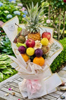 Emballage cadeau Fruits et Fleurs - Bouquet de Verger