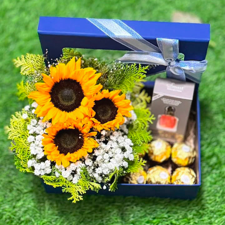 Gentlemans-radiance-sunflowers-perfume-choco-gift-box-DodoMarket-delivery-Mauritius