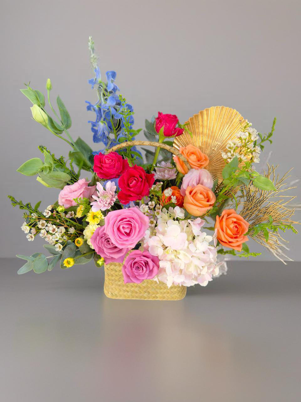 Golden-Horizon-Flower-Basket-DodoMarket-delivery-Mauritius