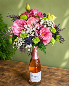 Gracieuse Raisin et Fleurs
