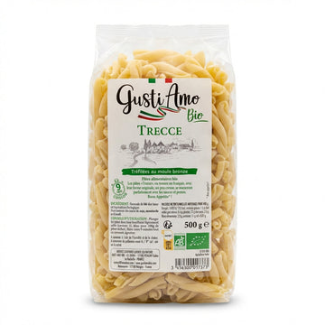 Gusti Amo Bio Trecce Pasta 500g Delivery Mauritius