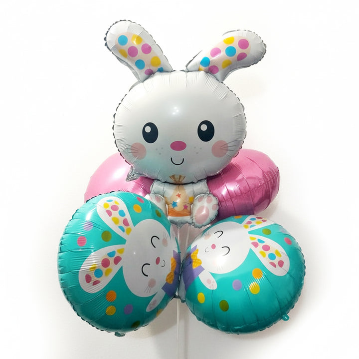 Happy Bunny Balloon Bouquet