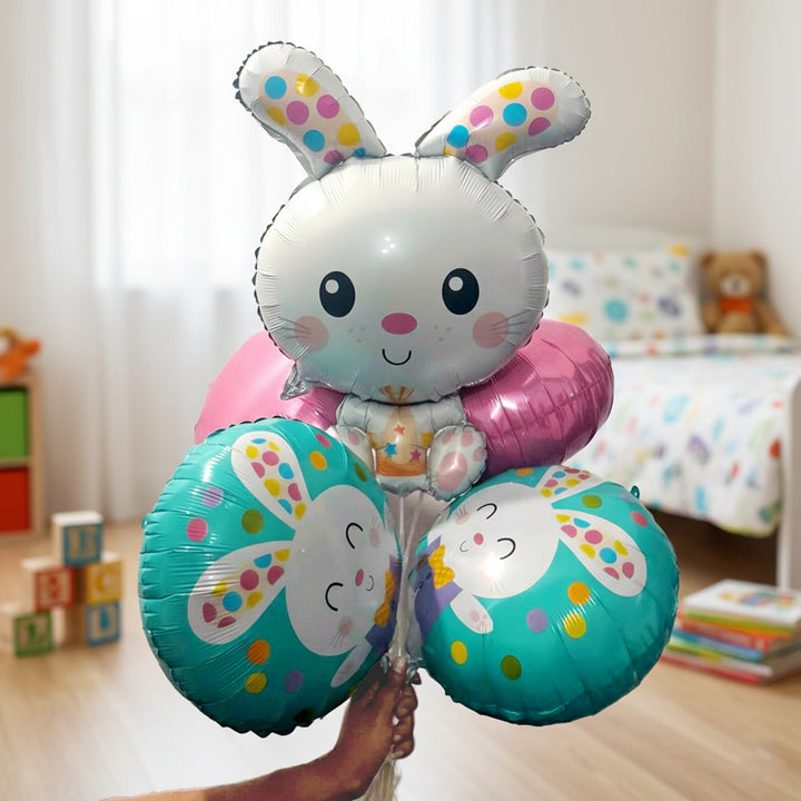 Happy Bunny Balloon Bouquet