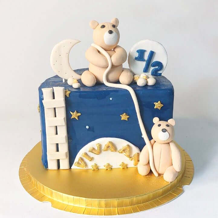 Happy-Half-birthday-cake-for-baby-6-months-Dodomarket-delivery-Mauritius