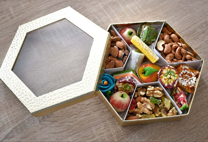 Indian-Sweets-Gift-Box-open-DodoMarket-delivery-Mauritius