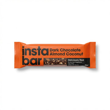 Instabar Dark Chocolate Almond Coconut Bar 35g Delivery Mauritius