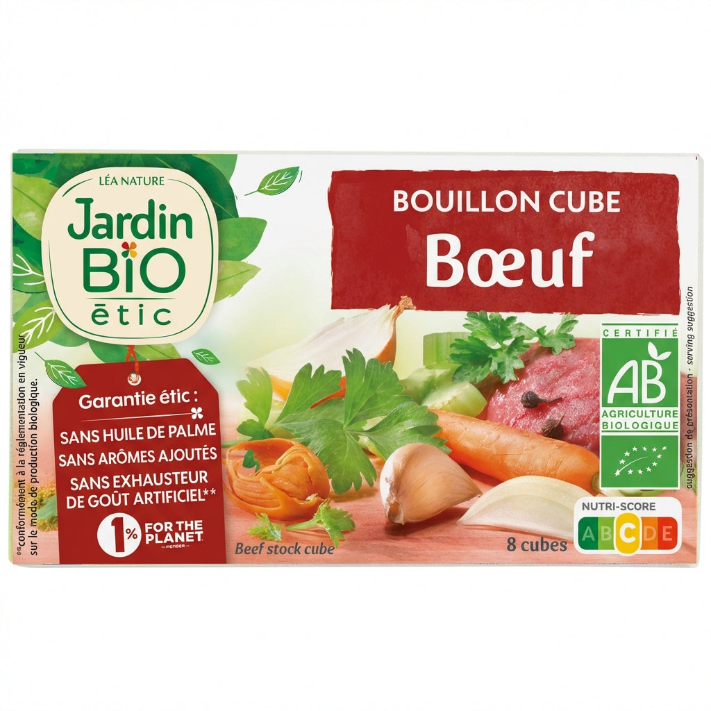 Jardin Bio Beef Stock Cubes 80g Delivery Mauritius