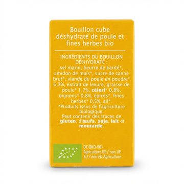 Jardin Bio Chicken Stock Cubes 80g Delivery Mauritius