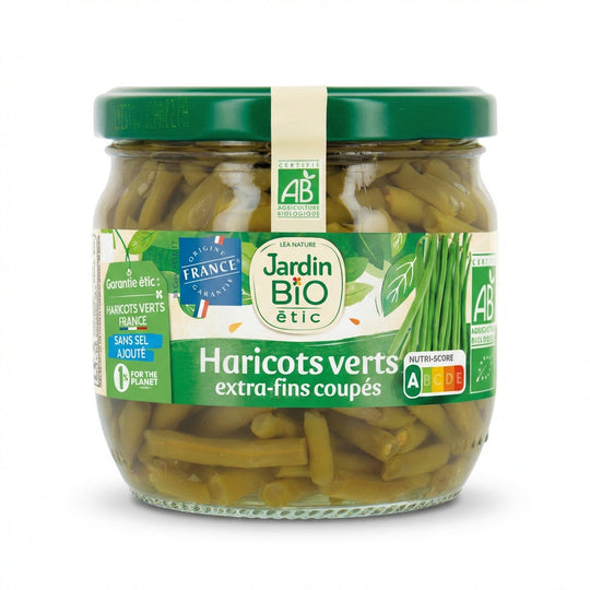 Jardin Bio Extra Fine Cut Green Beans 330g Delivery Mauritius