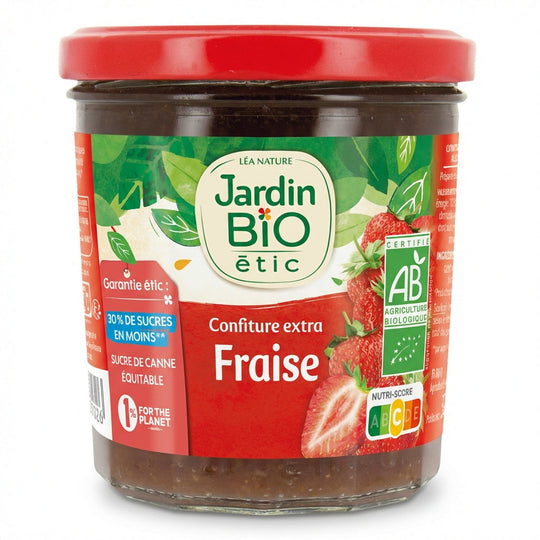 Jardin Bio Extra Strawberry Jam 320g Delivery Mauritius