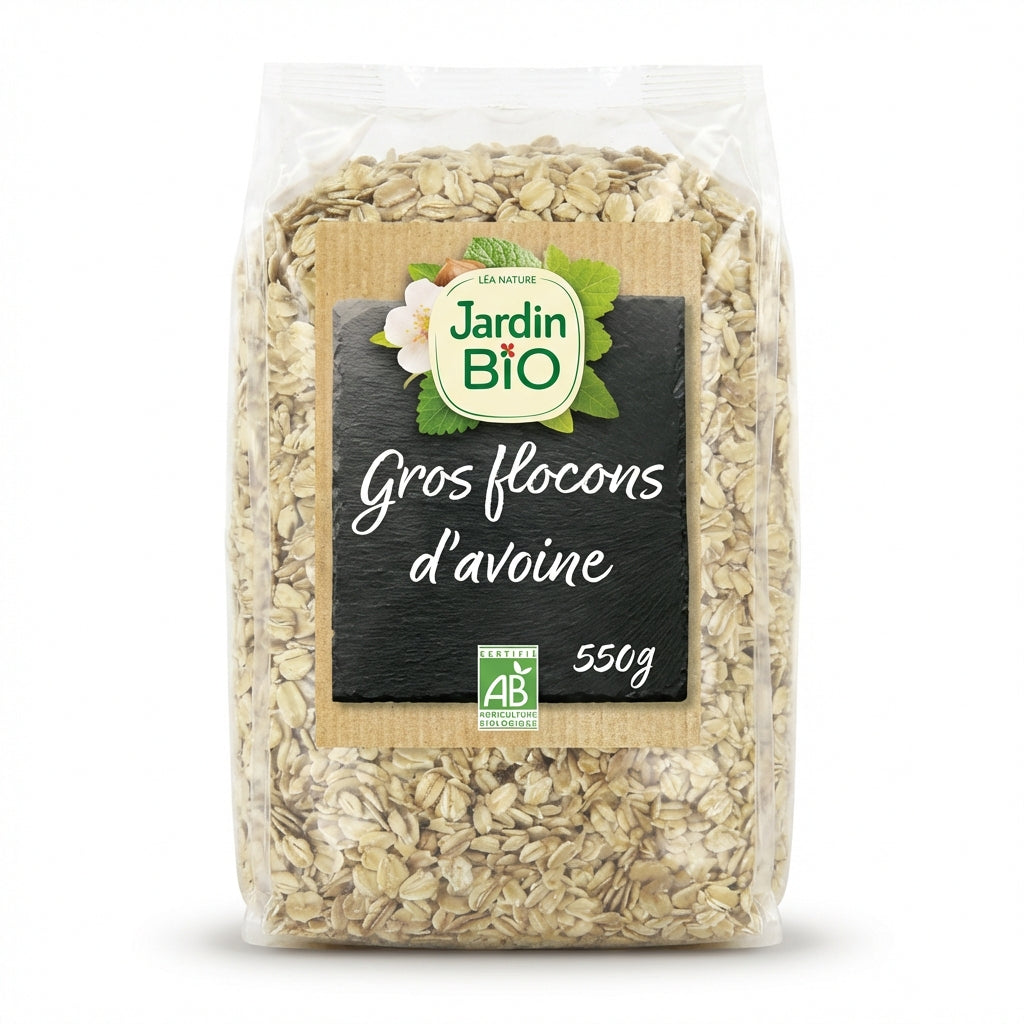 Jardin Bio Large Oat Flakes 550g | DodoFresh