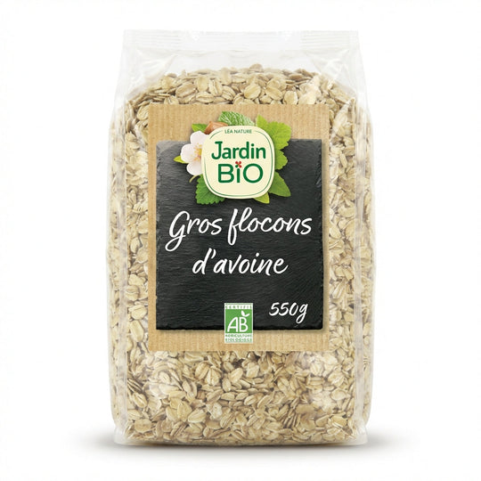 Jardin Bio Large Oat Flakes 550g Delivery Mauritius