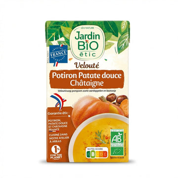 Jardin Bio Pumpkin Sweet Potato Chestnut Soup 1L Delivery Mauritius