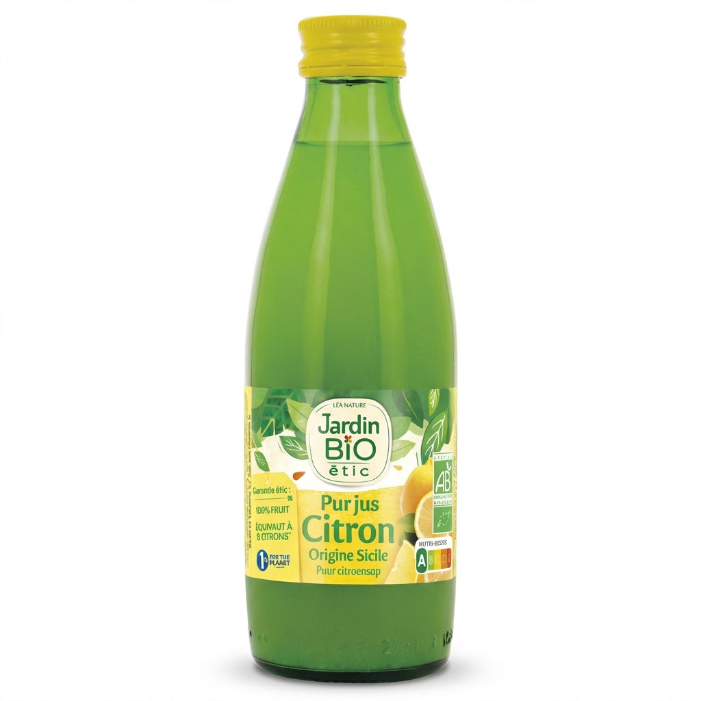 Jardin Bio Pure Lemon Juice 25cl Delivery Mauritius