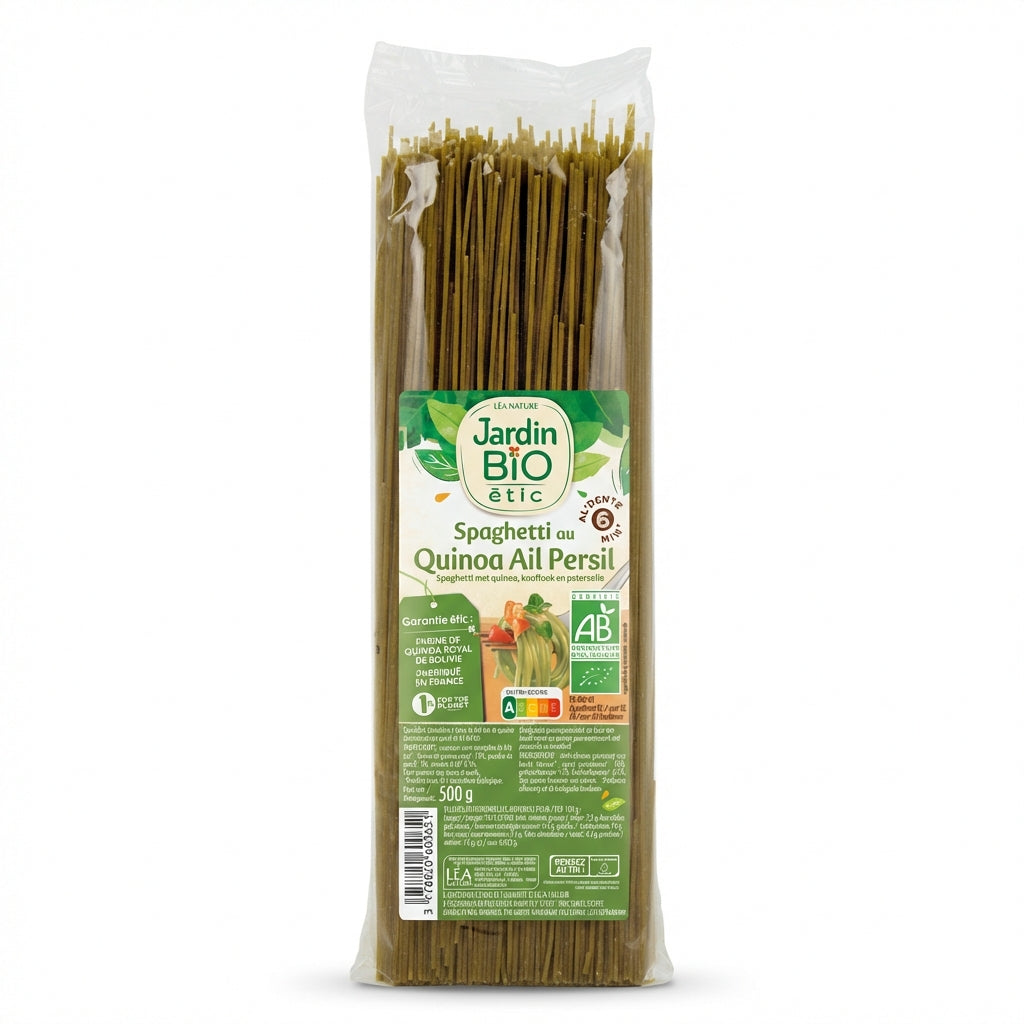 Jardin Bio Quinoa Parsley Garlic Spaghetti 500g Delivery Mauritius