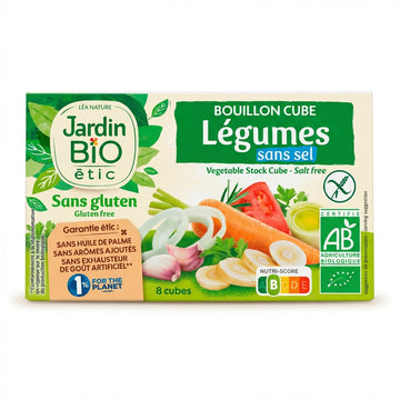 Jardin Bio Salt-Free Vegetable Stock Cubes 72g Delivery Mauritius