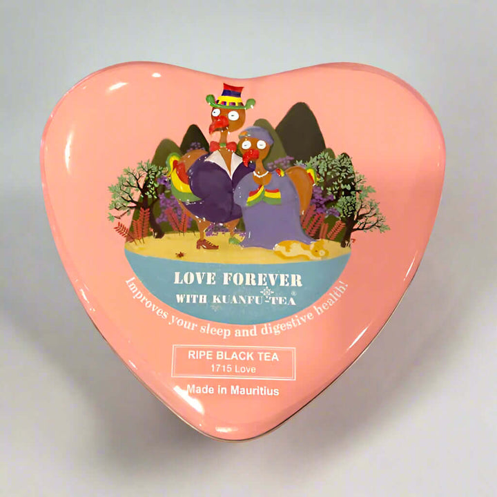 Kuanfu-Love-ripe-black-tea-heart-gift-box-DodoMarket-delivery-Mauritius