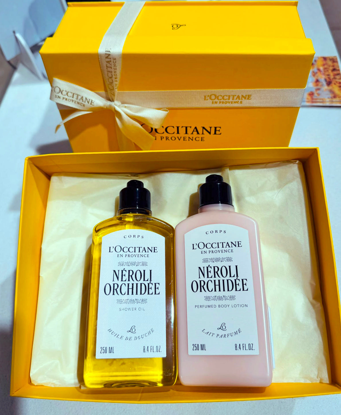 L'Occitane Néroli & Orchidée セット サンプル付き Néroli & Orchidée