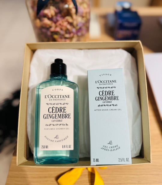 L_Occitane Cedre Gingembre Essential Duo set Mens