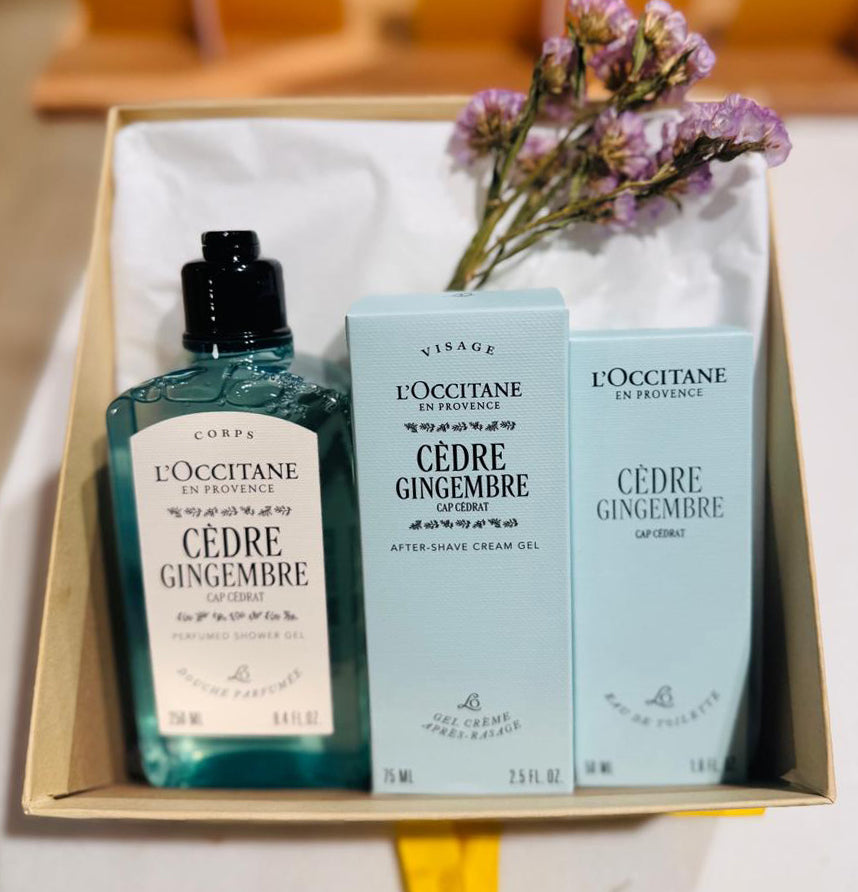 L_Occitane Cedre Gingembre Prestige set