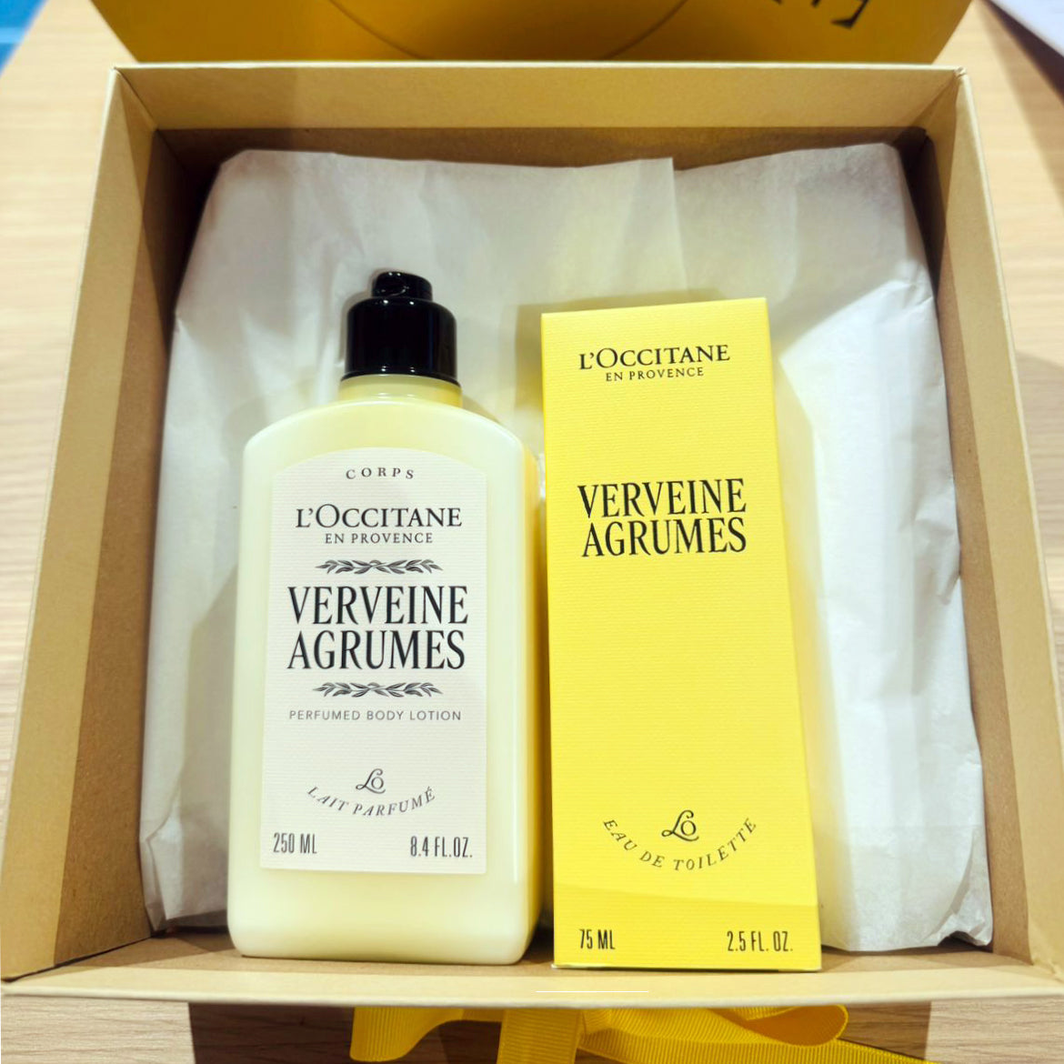 L'Occitane Citrus Verbena Body Care Giftset | Mauritius