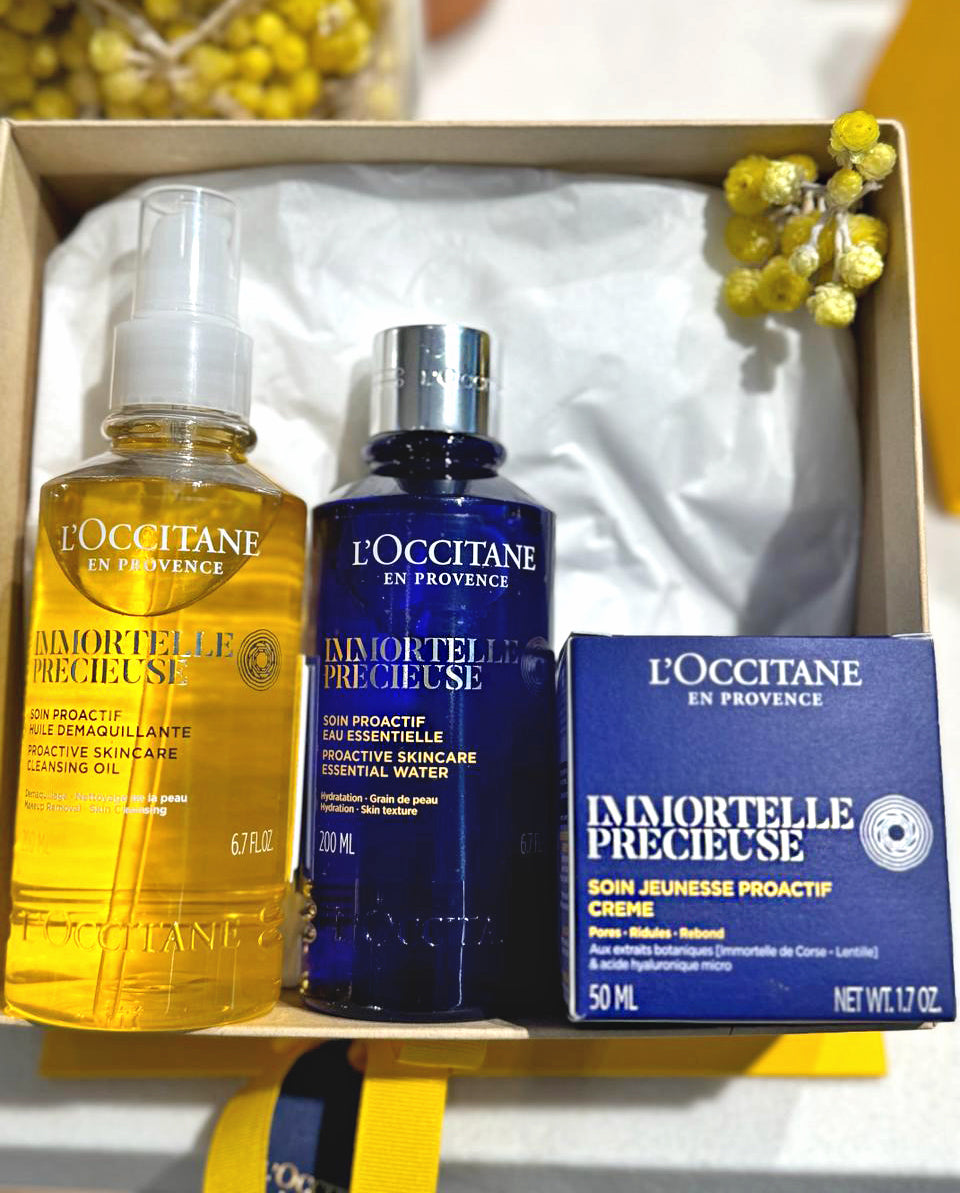 L'Occitane Immortelle Divine - Face Care Giftset | Mauritius