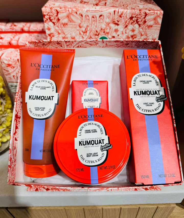 L'Occitane Karite Kumquat Noël Coffret