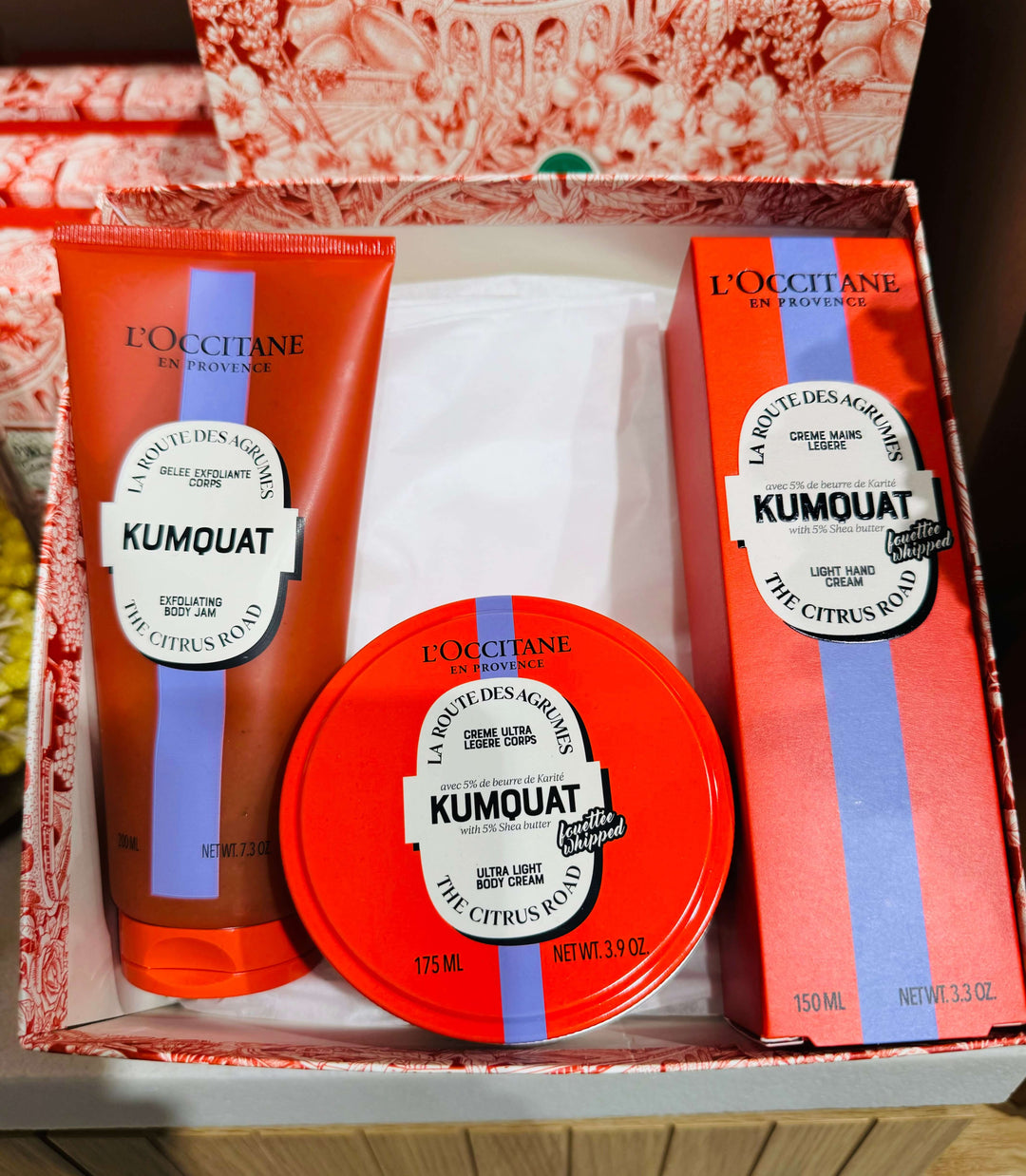L'Occitane Karite Kumquat Noël Coffret