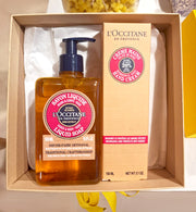 Coffret cadeau mains et corps au karité L'Occitane