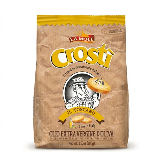 La Mole Crosti Classico Olive Oil Crackers 100g Delivery Mauritius