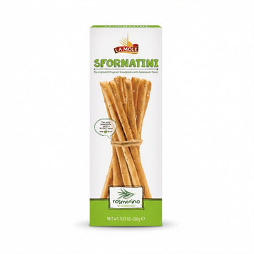 La Mole Sfornatini Rosemary Breadsticks 120g Delivery Mauritius
