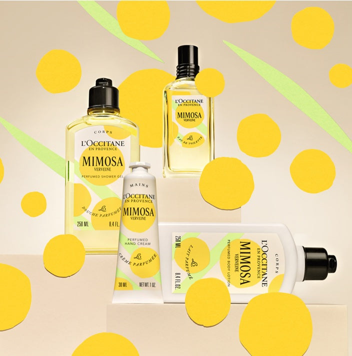 L'Occitane Mimosa Verveine Gift Set | Delivery in Mauritius