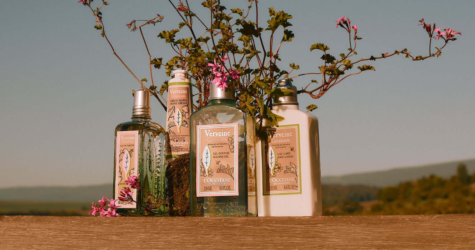 L'OCCITANE Verveine Geranium 2点セット L'OCCITANE Verveine Geranium 2点セット ゼラニウムヴァーベナ