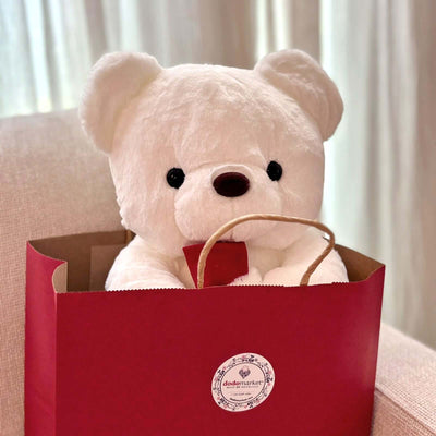 Love-Teddy-Bear-Toy-rose-gift-bag-DodoMarket-delivery-Mauritius