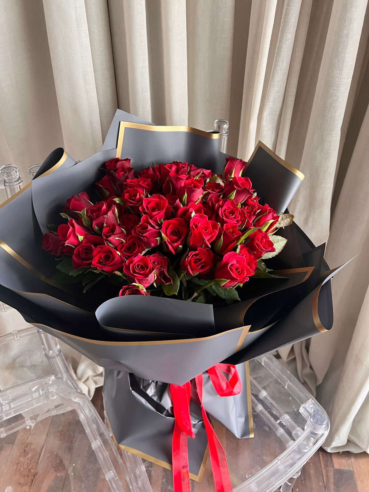 Luxury Red Roses | Exclusive Flowers delivery Mauritius