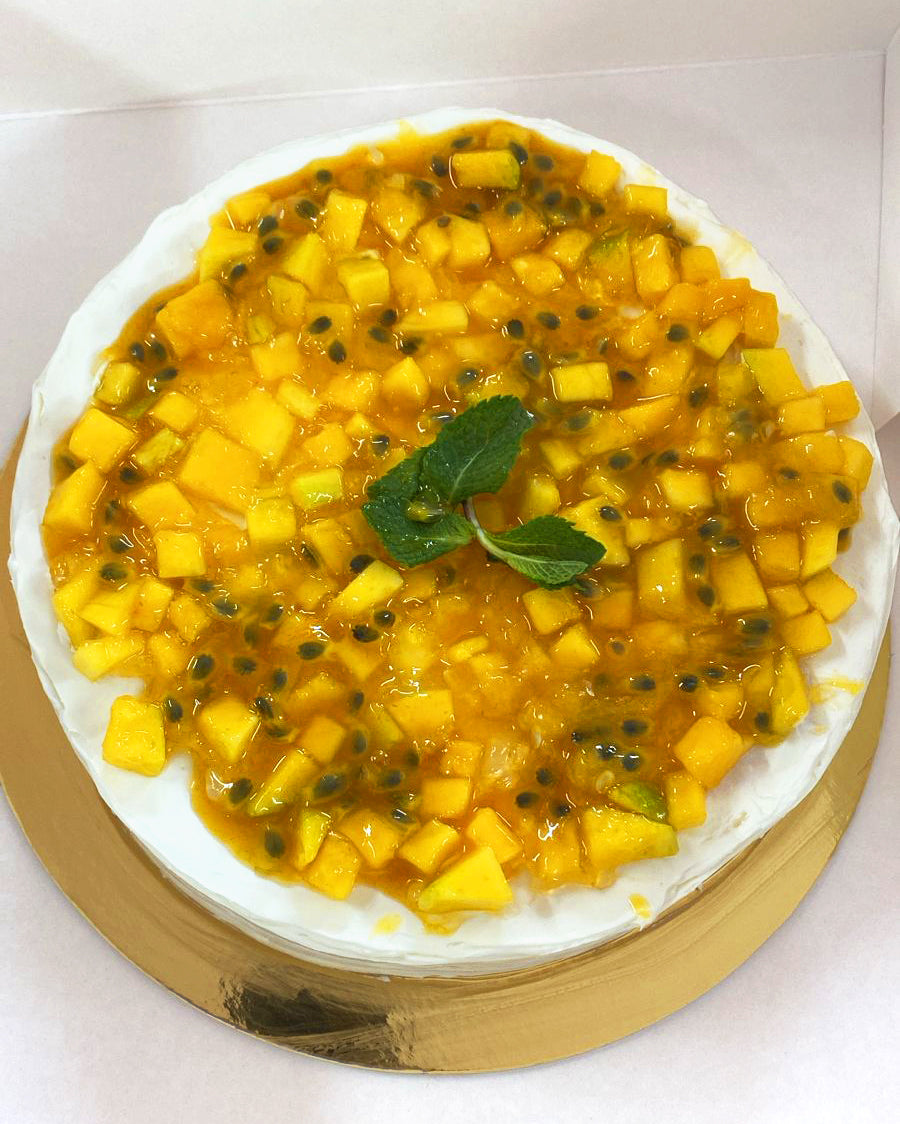Mango-Passion-CheeseCake-top-DodoMarket-delivery-Mauritius