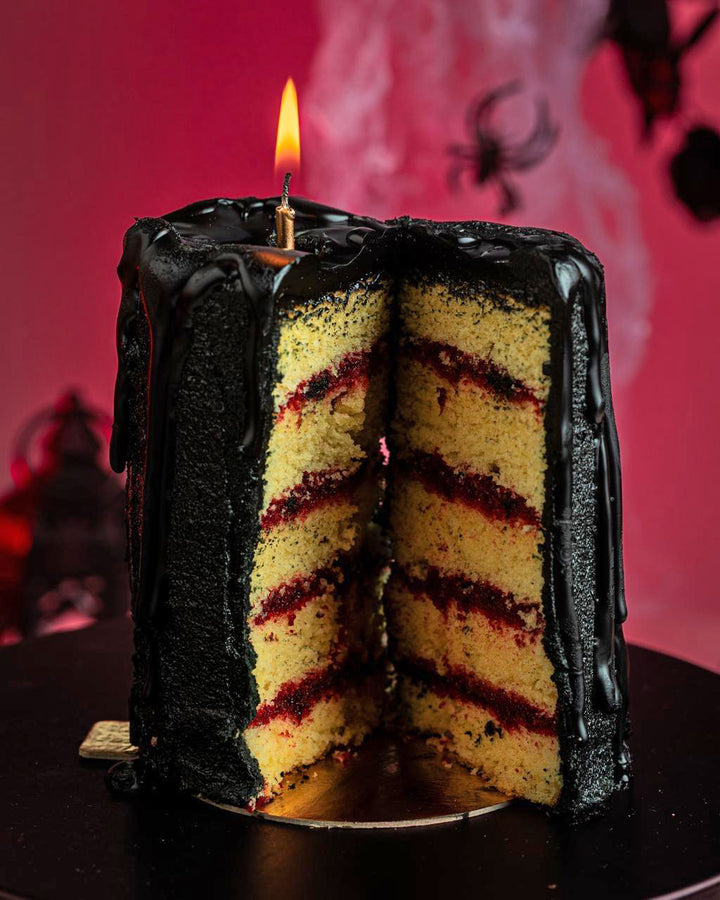 Midnight-melt-Candle-cake-cutout-inside-DodoMarket-delivery-Mauritius