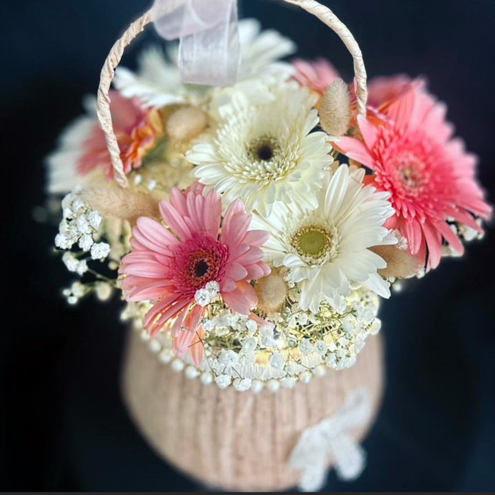 Mom's Happy Flower Basket