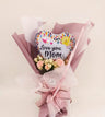 Bouquet "Le Cœur de Maman" avec Ballon