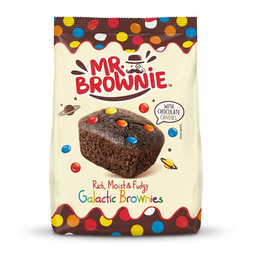 Mr Brownie Galactic Brownies with Chocolate Candies 200g Delivery Mauritius