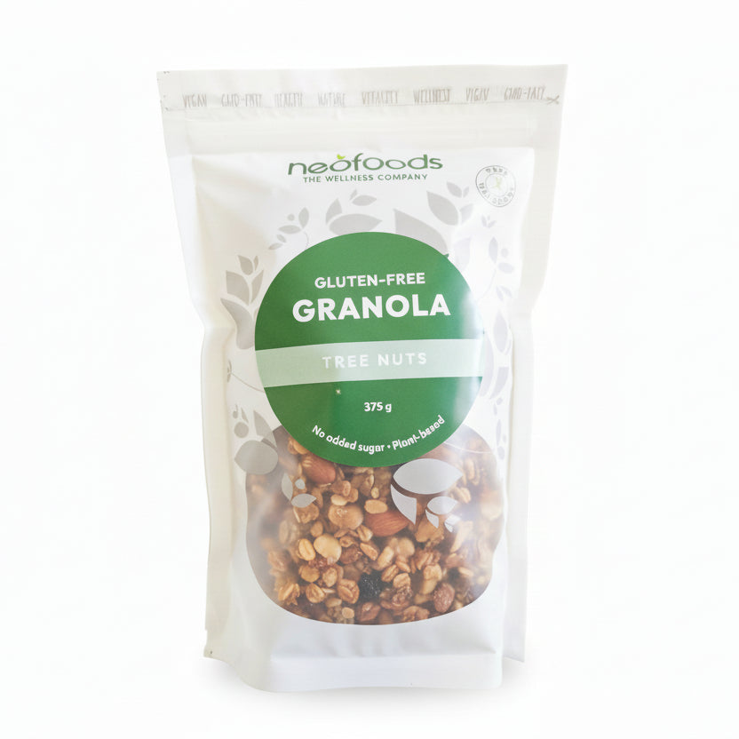 NeoFoods Gluten Free RAW Granola Tree Nuts 375g Delivery Mauritius