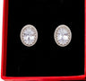 Clous d'Oreilles Ovales Héritage en Argent