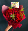 Bouquet de roses passionnément