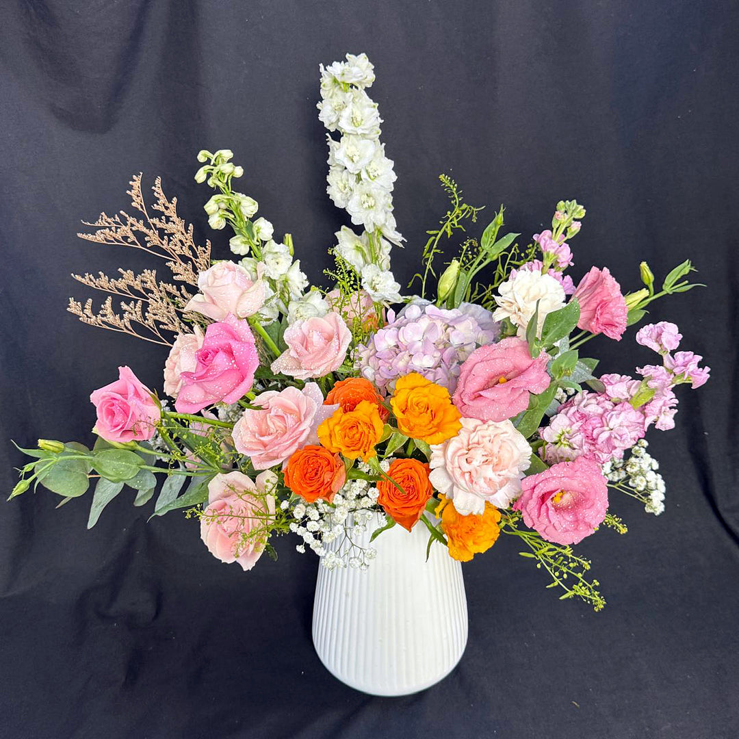 Pastel-Garden-in-Vase-front-DodoMarket-delivery-Mauritius