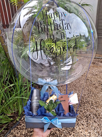 Personalized Balloon Box for Men