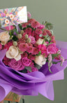 Joli bouquet violet