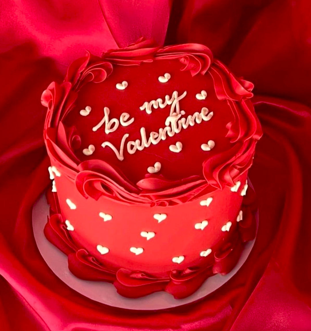 Red-Mini-Cake-Be-My-Valentine-DodoMarket-delivery-Mauritius
