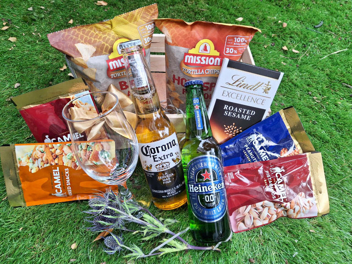 Relax-Time-Hamper-for-Man-non-alco-beer-nuts-glass-DodoMarket-delivery-Mauritius